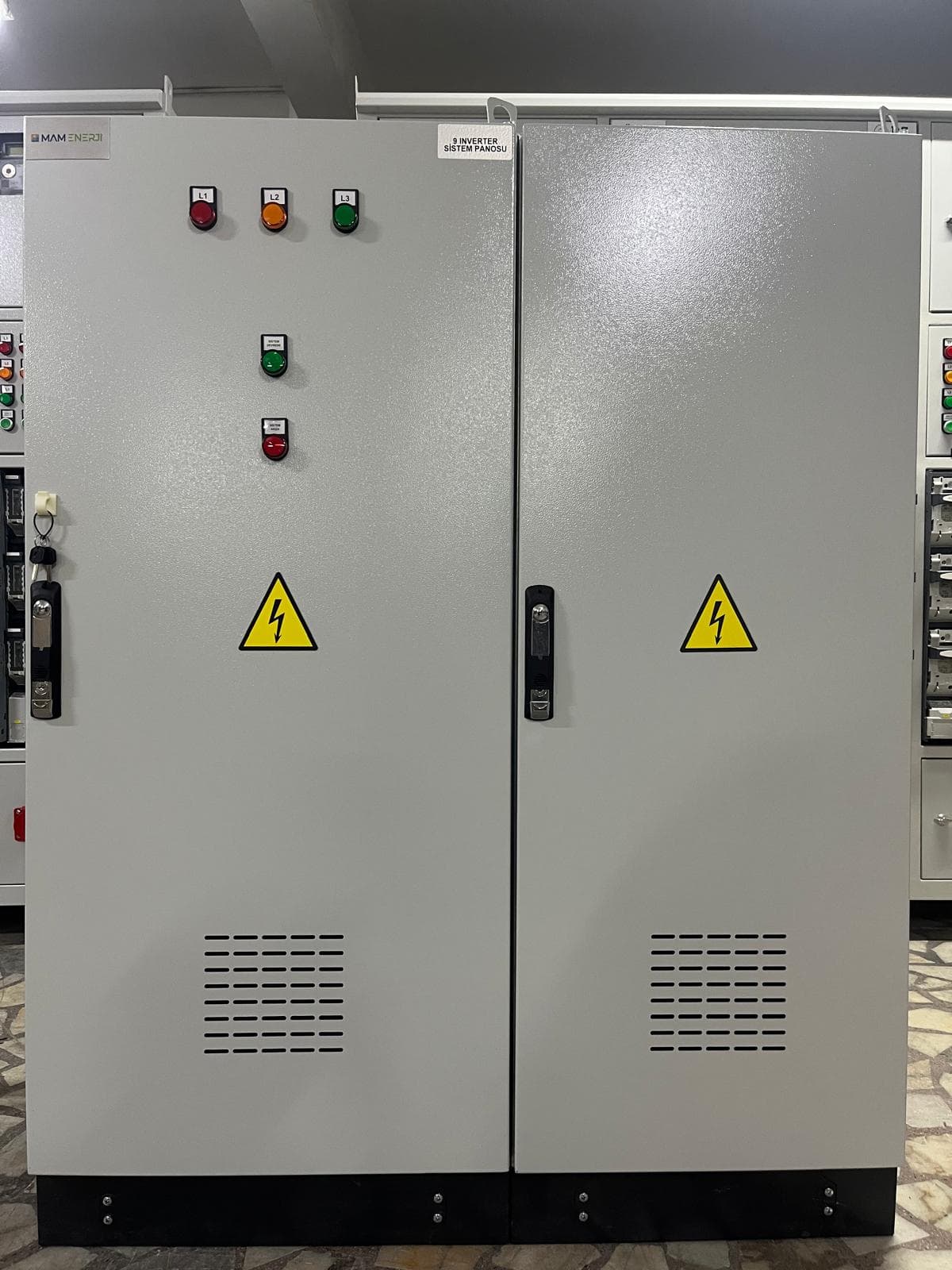 Endüstriyel Tesis - Enerji Kontrol Panosu